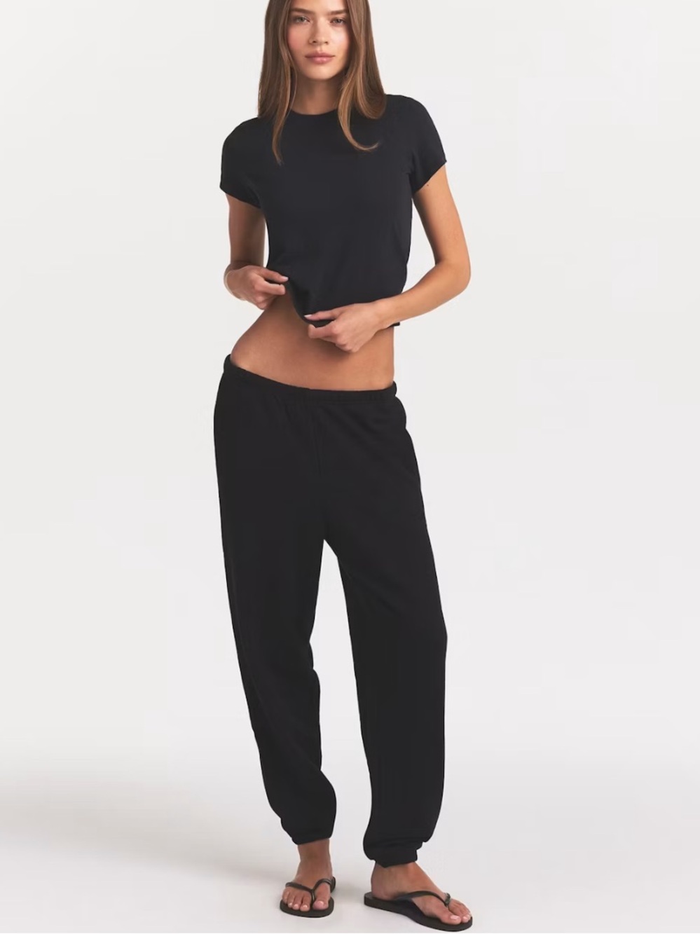EUC Black Classic Jogger Cotton Fleece XL